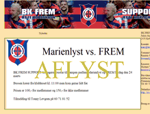 Tablet Screenshot of bkfremsupport.dk
